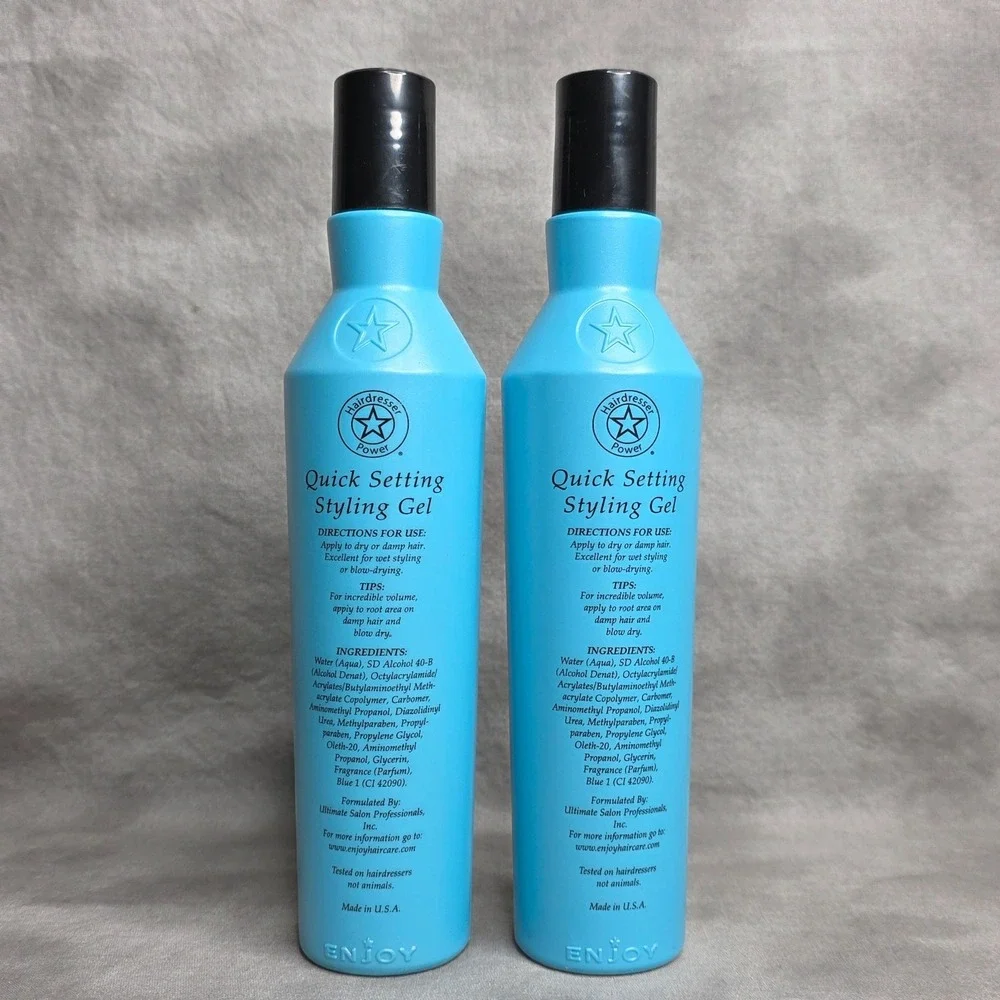 (X2) ENJOY‎ Quick Setting Styling Gel Extra Strength 10.1 fl oz